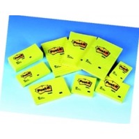 Standardowe te karteczki Post-it, samoprzylepne Post-it, 76 x 127 mm