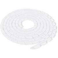 QOLTEC 52263 Qoltec Organizer do kabli 16mm 10m Biay