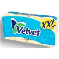 Papier toaletowy Velvet XXL, biay, 8 rolek